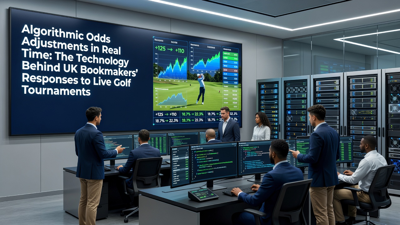 UK bookmakers using algorithmic systems to adjust golf tournament odds during live events