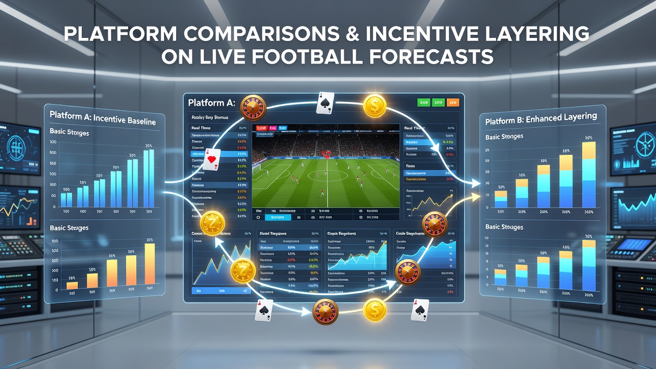 Live football forecast interface integrated with casino bonus activation options