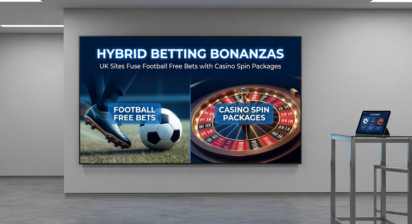 Close-up of a mobile betting app displaying a hybrid offer: football free bet token next to casino free spins counter